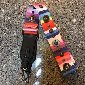 Rainbow bag strap